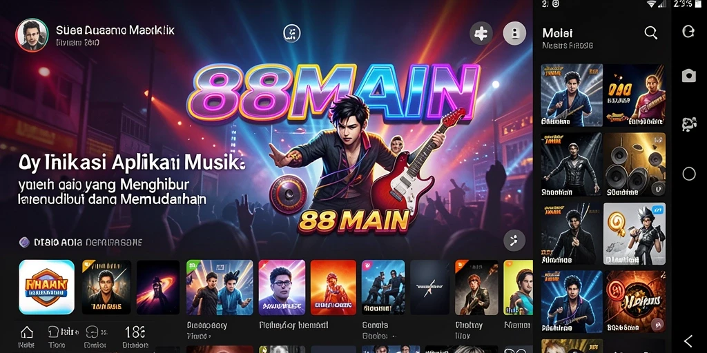 Tampilan gameplay seru dan interaktif dari 88MAIN.