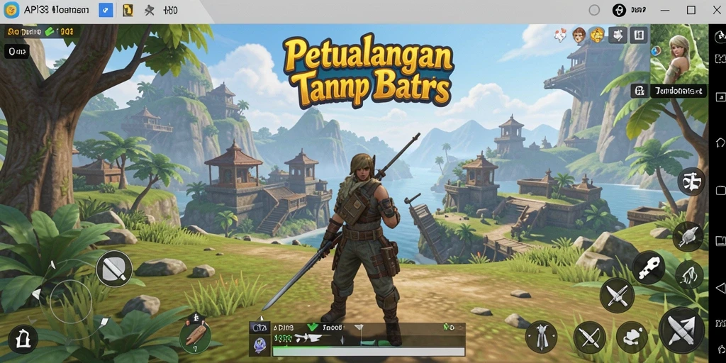 Gameplay Open World yang dinamis dan penuh petualangan.