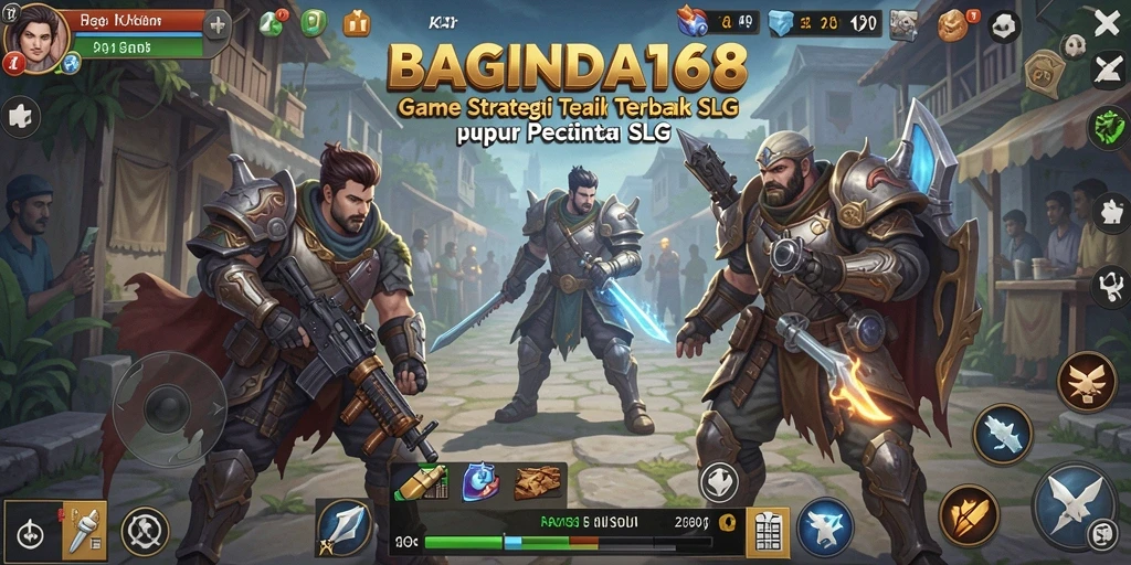 Screenshot BAGINDA168 menampilkan aksi pertempuran mendebarkan dalam permainan strategi.