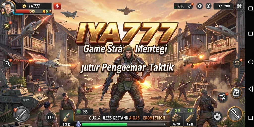 Tampilan gameplay menyenangkan di IYA777 yang penuh taktik.