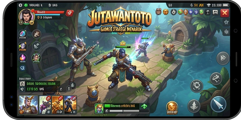 Tampilan gameplay JUTAWANTOTO dengan strategi yang mendalam dan interaksi pemain.