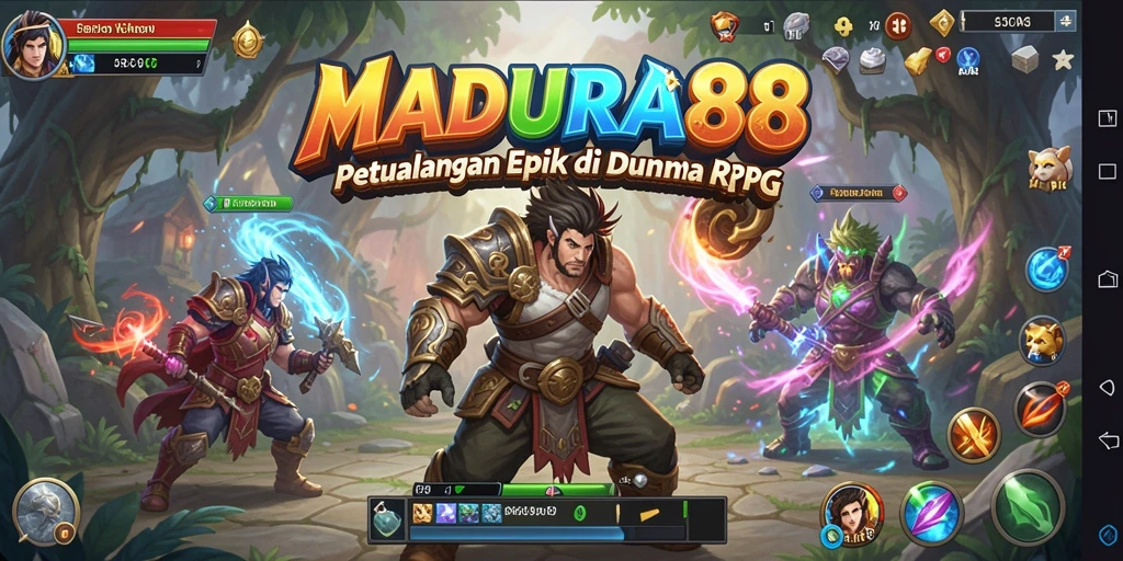 Tampilan Gameplay <strong>MADURA88</strong> yang Seru dan Menantang.