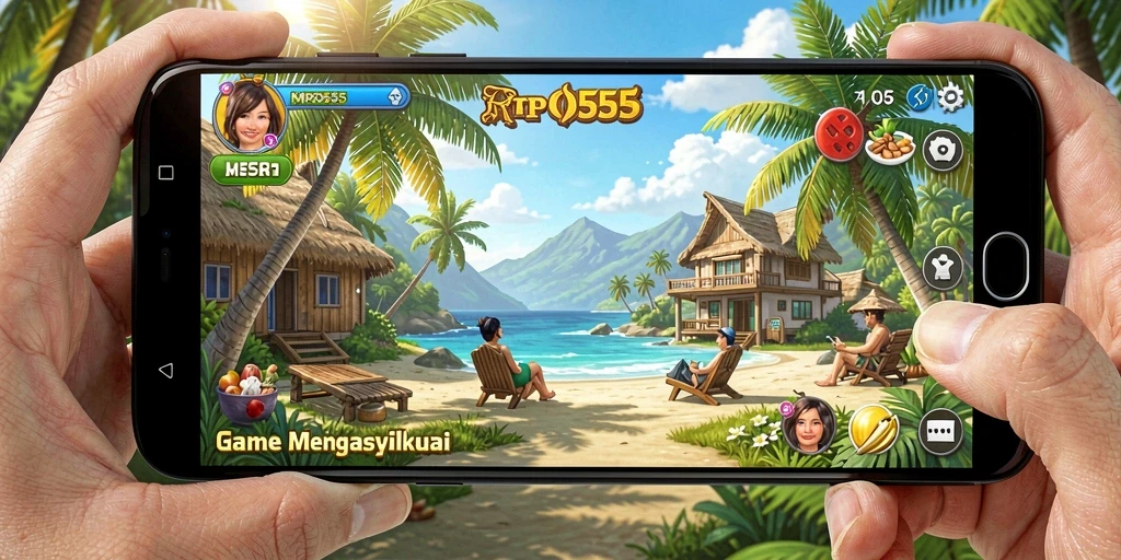 Tampilan gameplay casual MPO555 yang menarik dan menyenangkan.