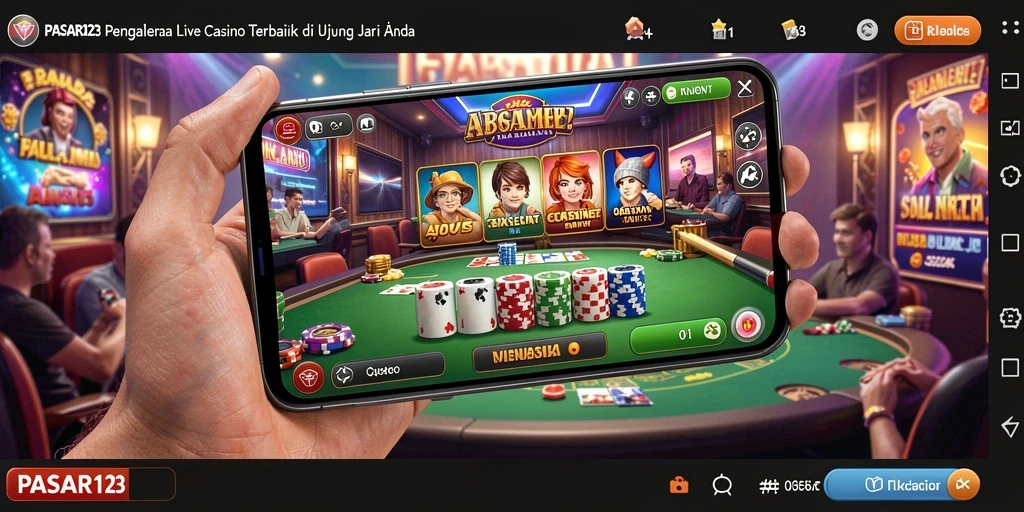 Tampilan gameplay PASAR123 yang menarik dan mendebarkan.