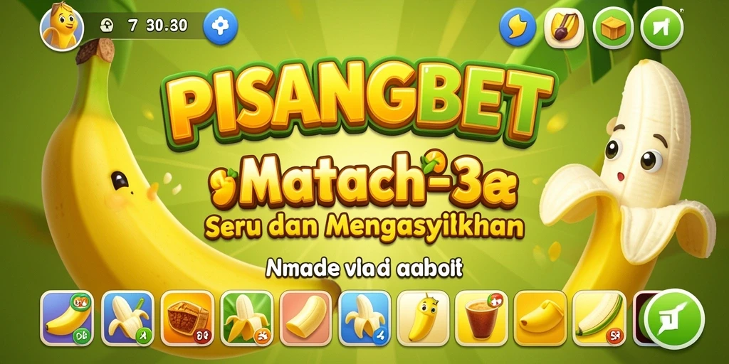 Tampilan gameplay PISANGBET yang menarik dan penuh warna.