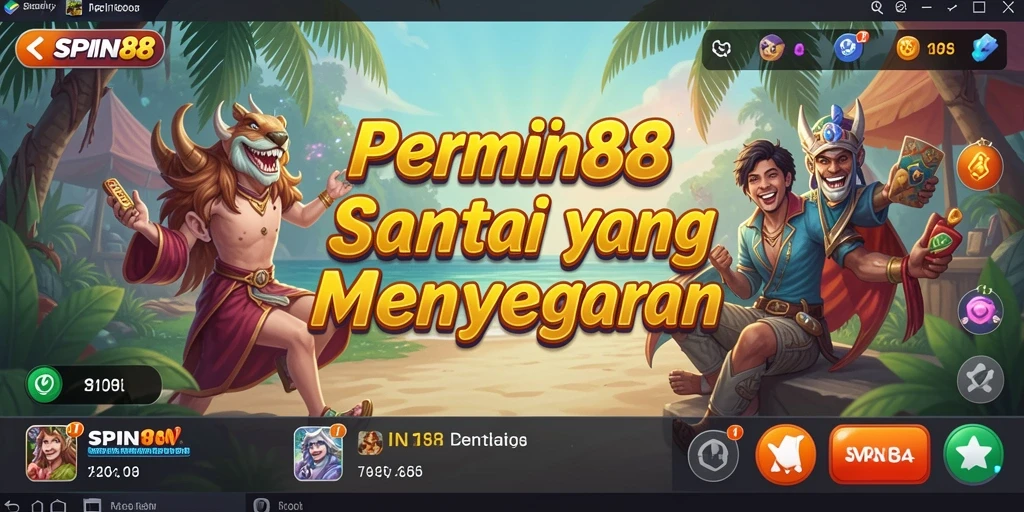Tangkapan layar gameplay <strong>SPIN88</strong> menunjukkan keseruan dalam bermain secara santai.