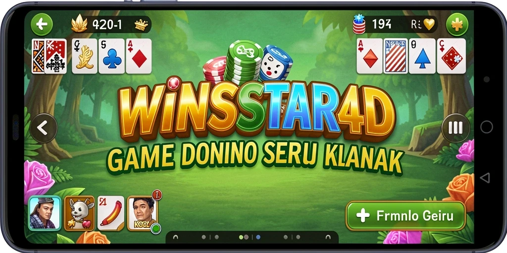 Tampilan gameplay seru di aplikasi WINSTAR4D dengan grafis menarik.